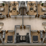 4 b2edroom apartment 3d plan