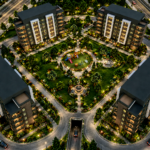 4 building apartments