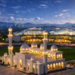 Masjid and library